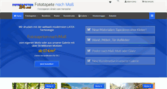 Desktop Screenshot of fototapeten24.net